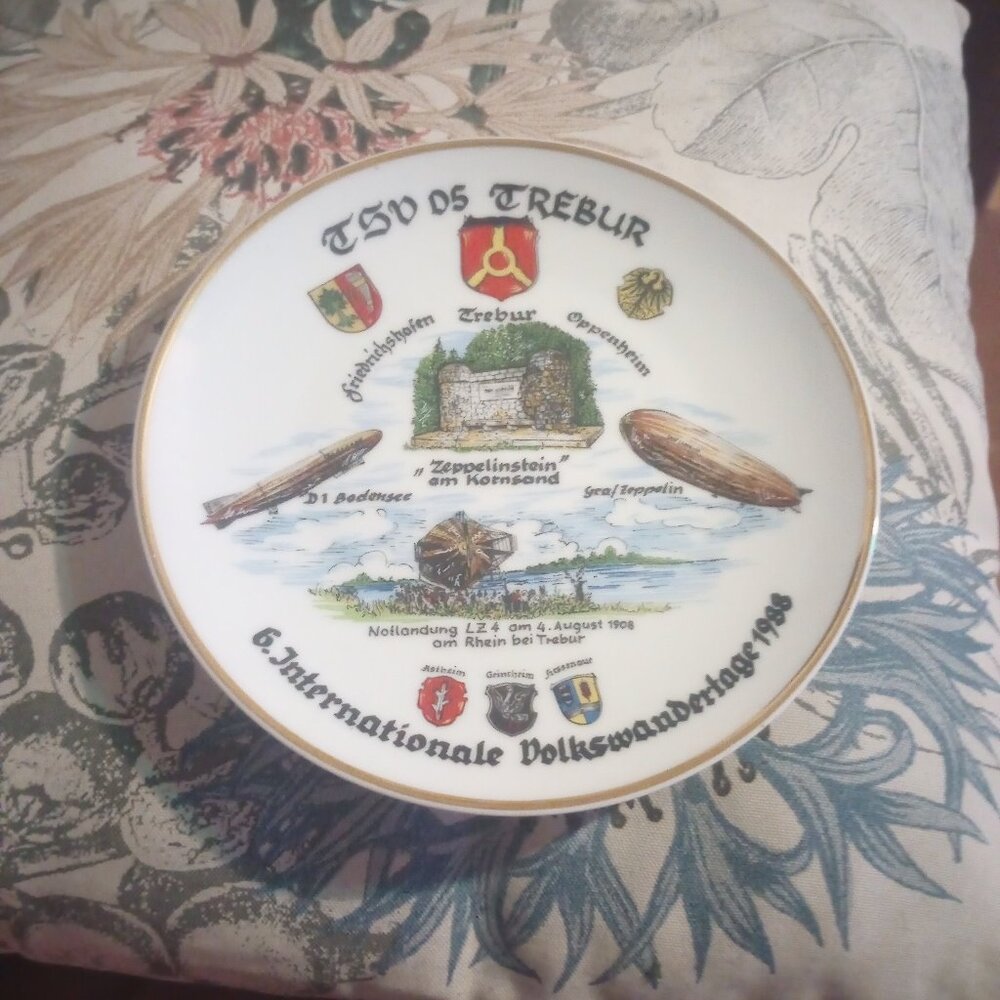 Souvenir plate wall hanging